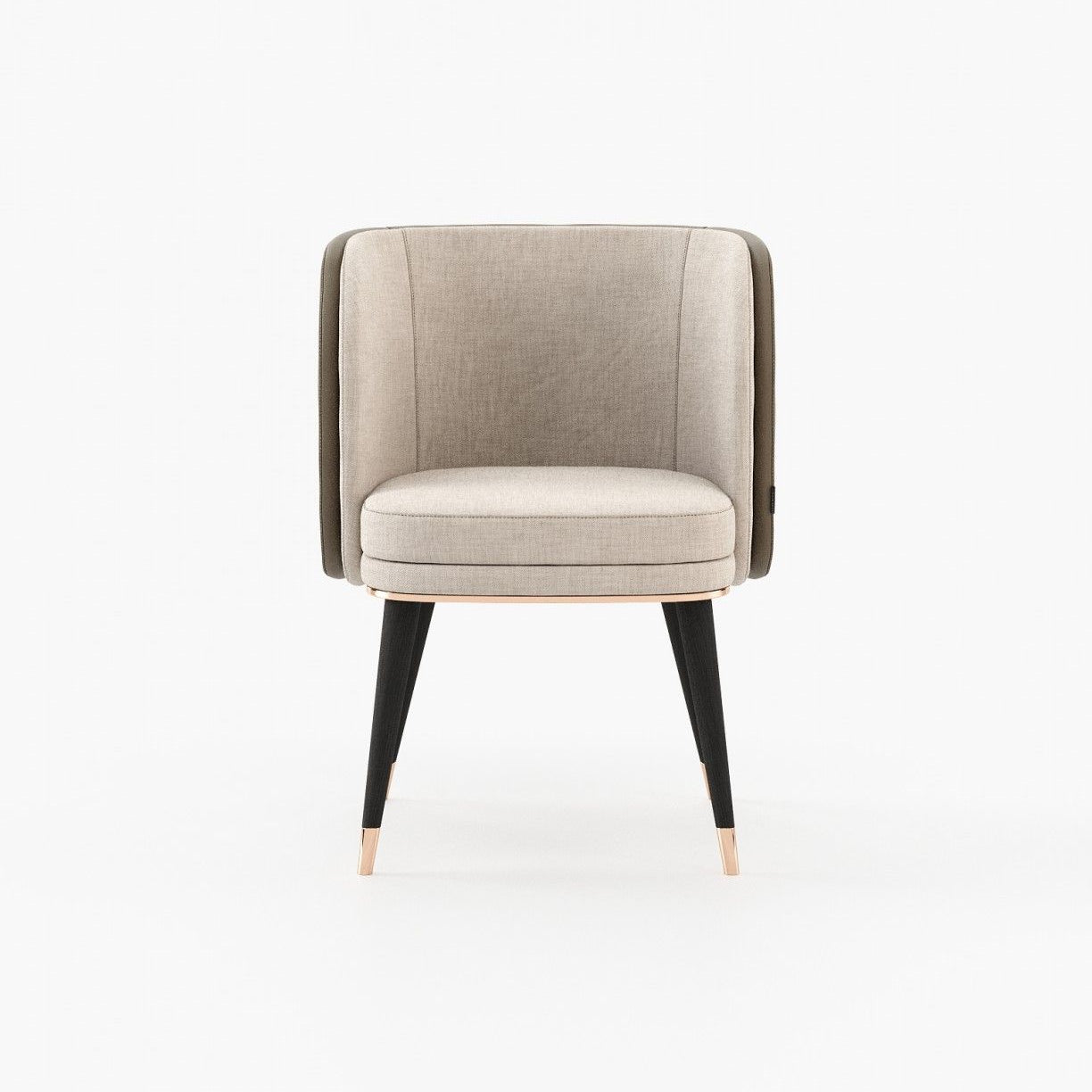 Laskasas AMBROSE Dining Chair & Bench Berlin Siena Leather - Araco Interiors