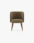 Laskasas AMBROSE Dining Chair & Bench Lorran Ochre - Araco Interiors