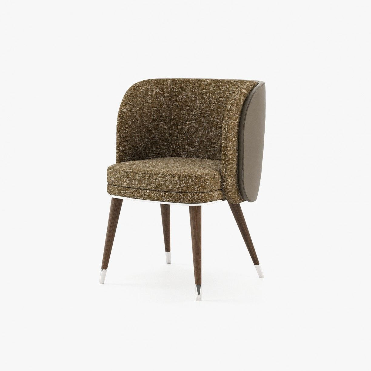 Laskasas AMBROSE Dining Chair & Bench Lorran Ochre - Araco Interiors