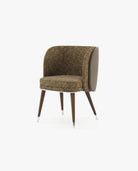 Laskasas AMBROSE Dining Chair & Bench Lorran Ochre - Araco Interiors