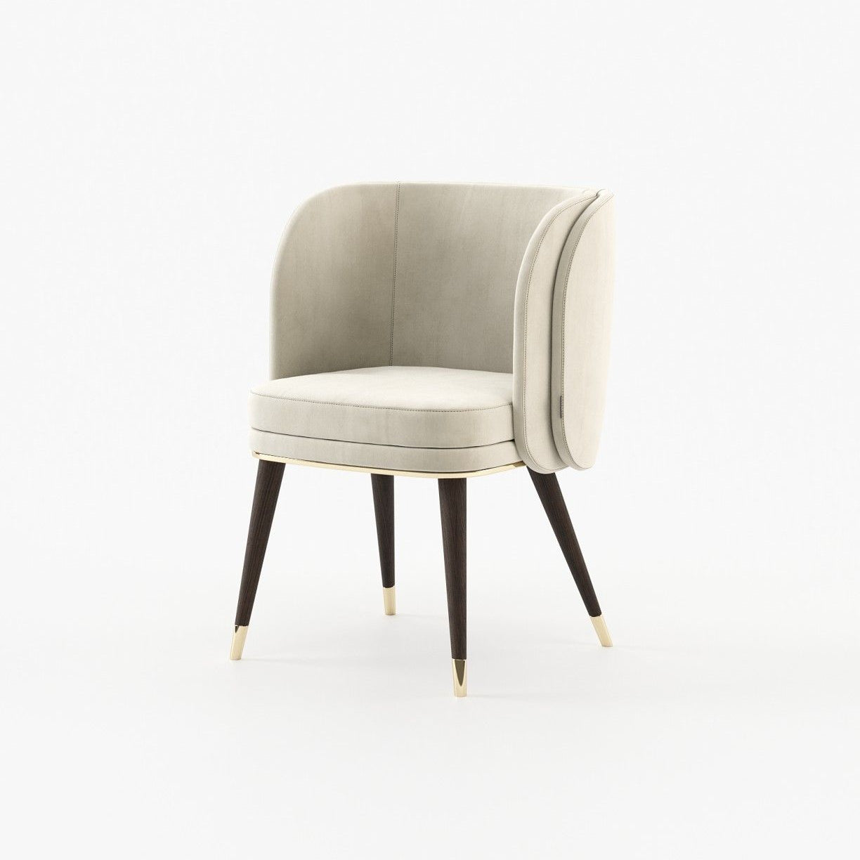 Laskasas AMBROSE Dining Chair & Bench Vienna Cream - Araco Interiors