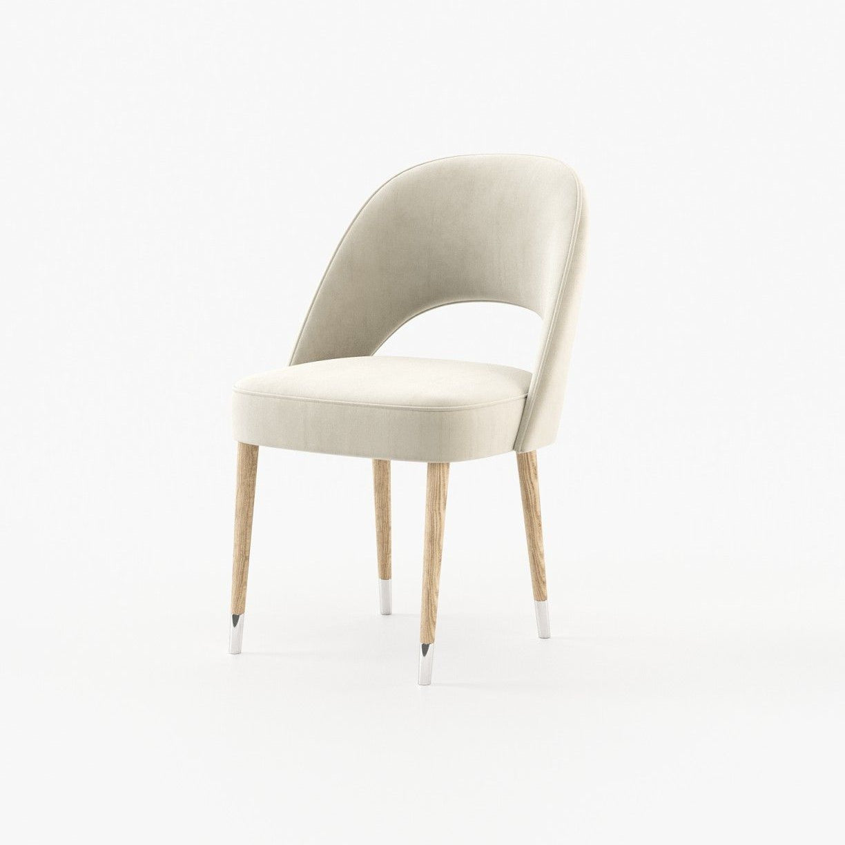 Laskasas AMOUR Dining Chair & Bench Vienna Cream - Araco Interiors