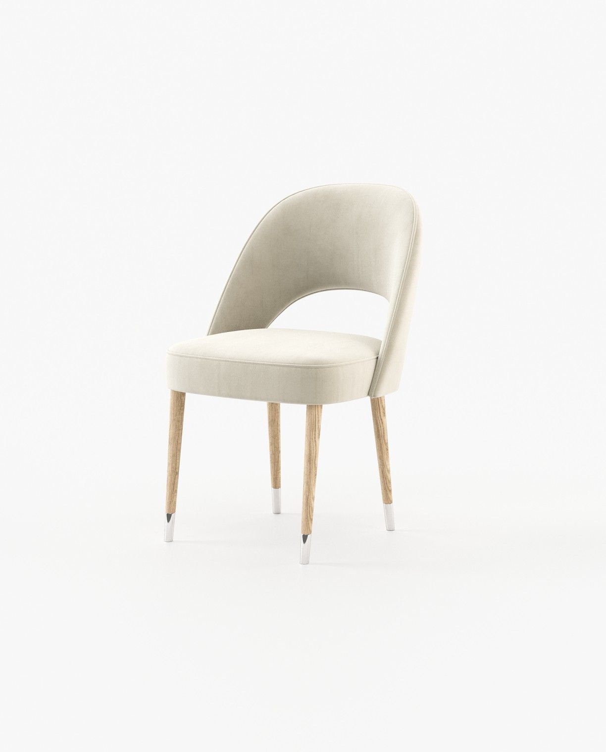 Laskasas AMOUR Dining Chair & Bench Vienna Cream - Araco Interiors