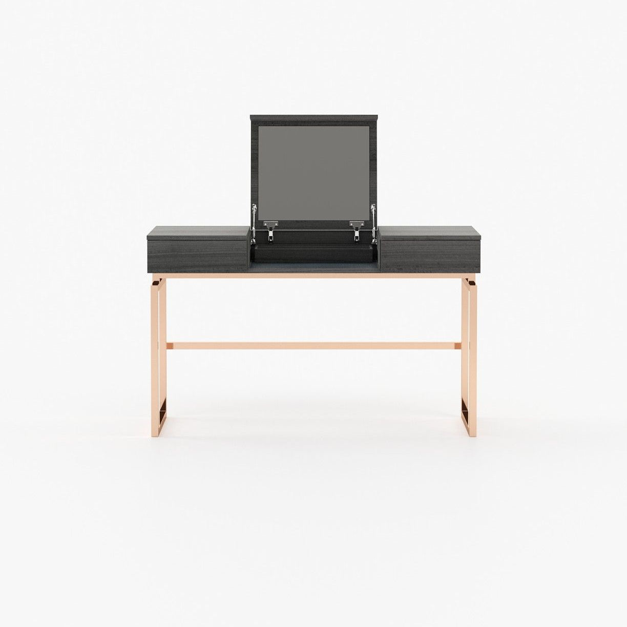 Laskasas AMY Dressing Table Grey Eucalyptus Veneer Matte - Araco Interiors