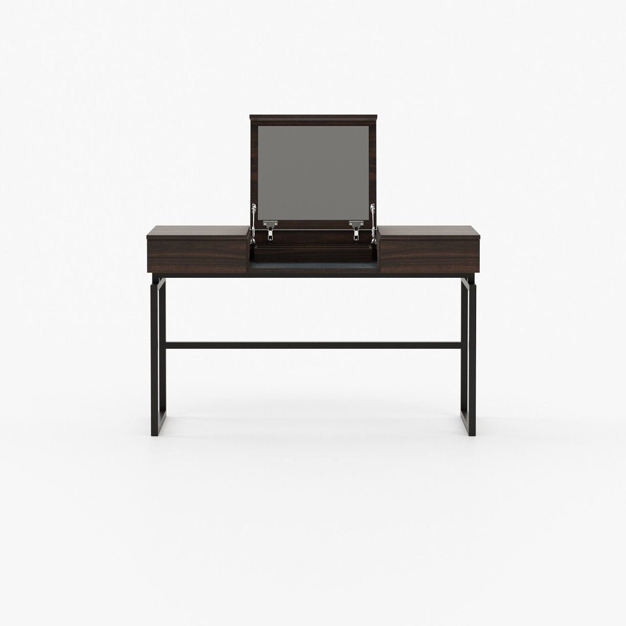 Laskasas AMY Dressing Table Smoked Eucalyptus Veneer Matte - Araco Interiors