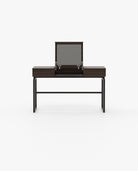 Laskasas AMY Dressing Table Smoked Eucalyptus Veneer Matte - Araco Interiors