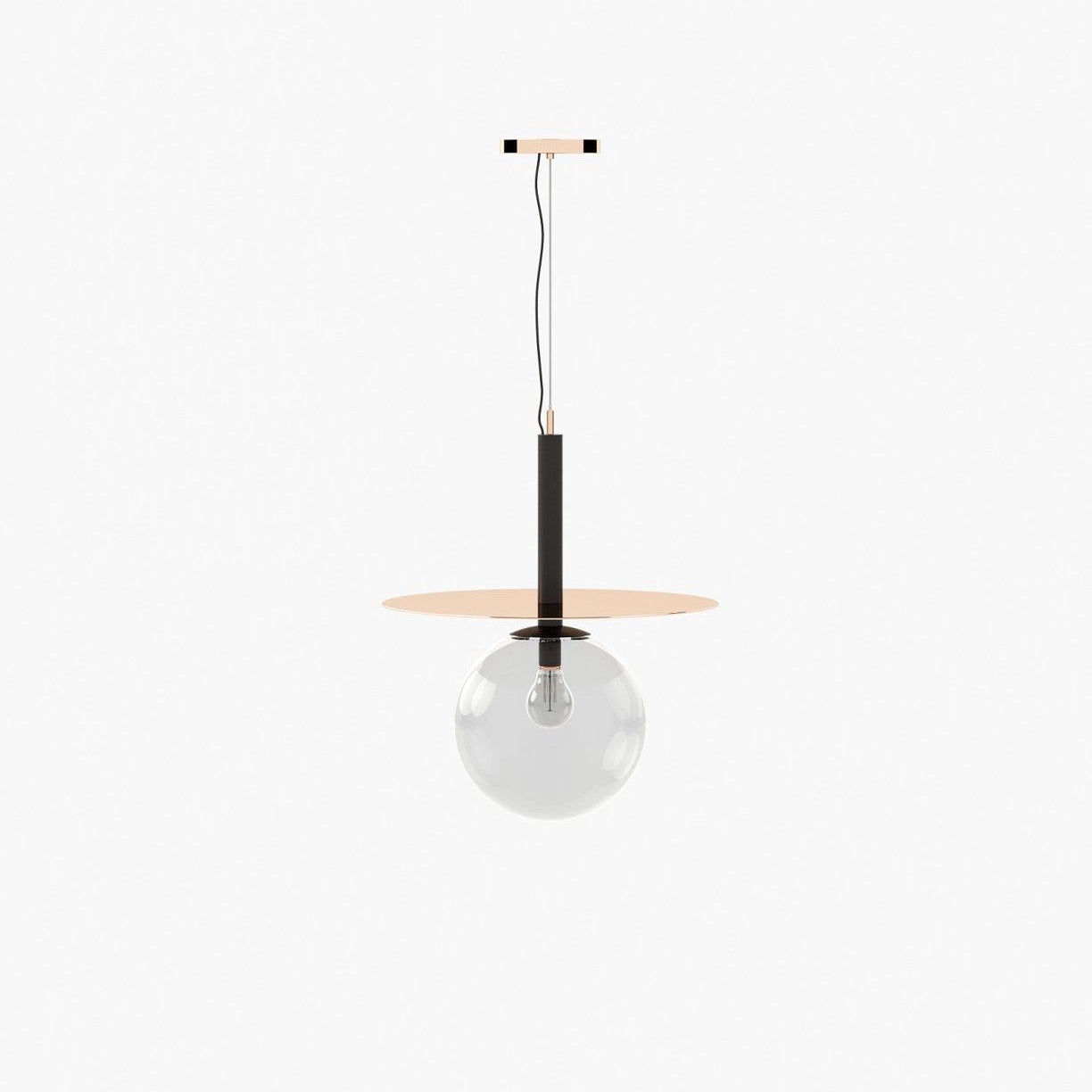 Laskasas ANDY Ceiling Light Copper Polished Stainless Steel - Araco Interiors