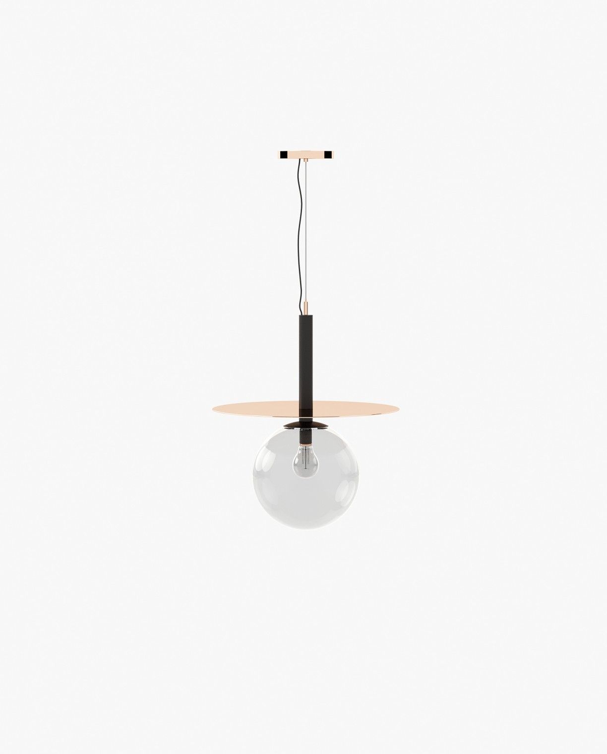 Laskasas ANDY Ceiling Light Copper Polished Stainless Steel - Araco Interiors