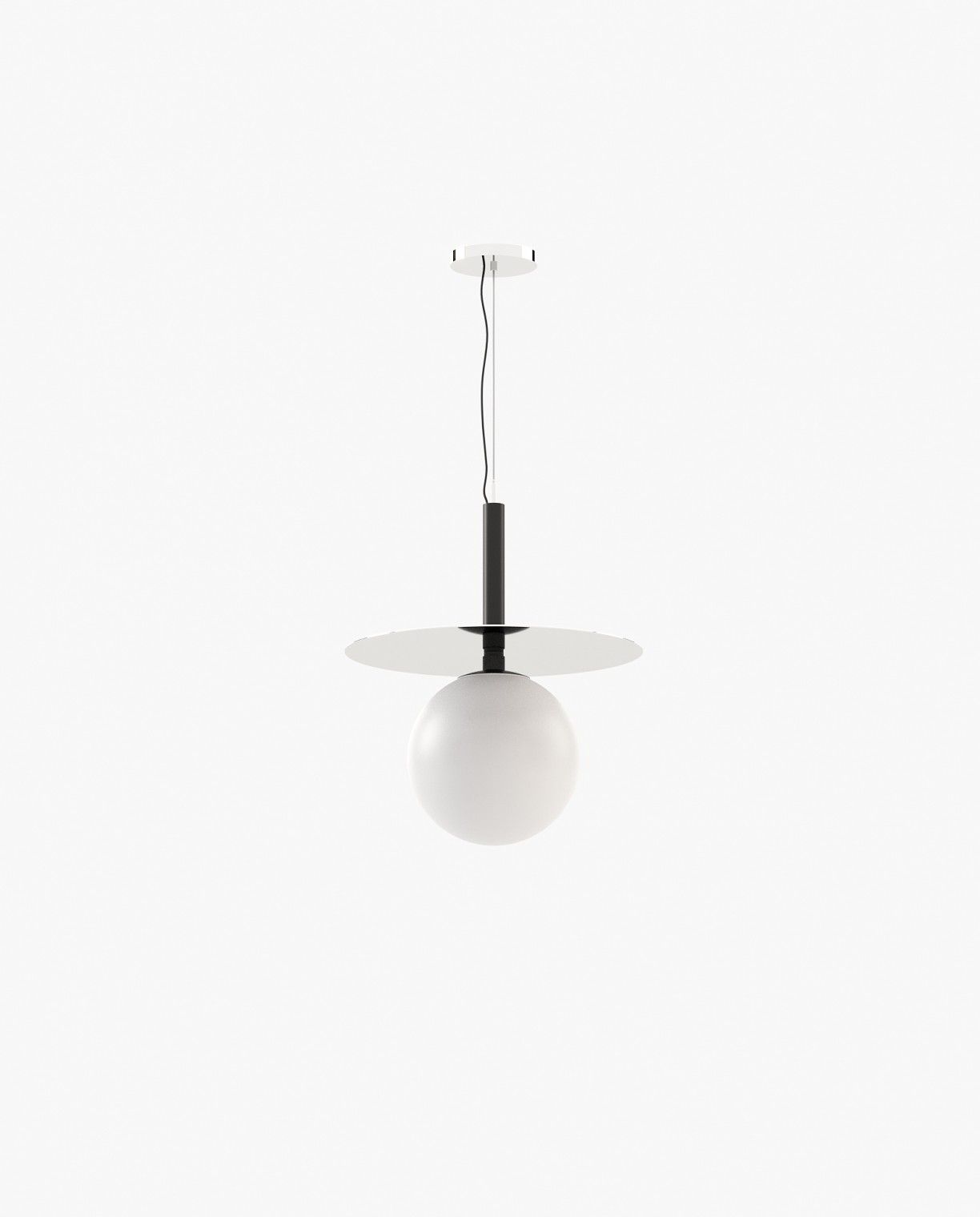 Laskasas ANDY Ceiling Light Polished Stainless Steel - Araco Interiors