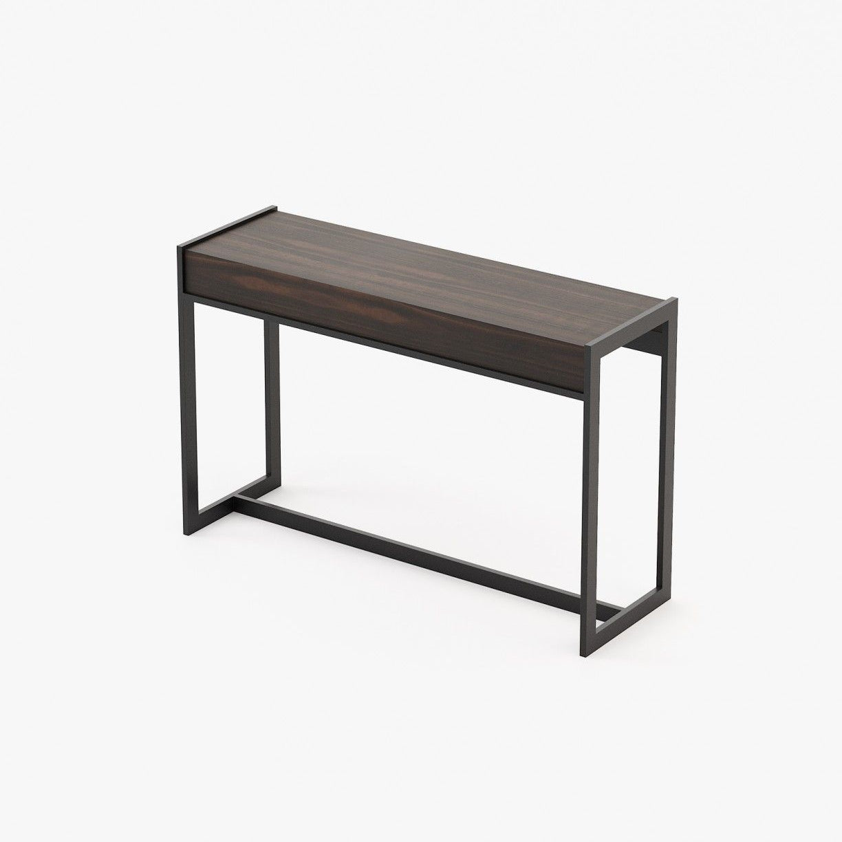 Laskasas ANTHONY Console Table Smoked Eucalyptus Veneer Matte - Araco Interiors
