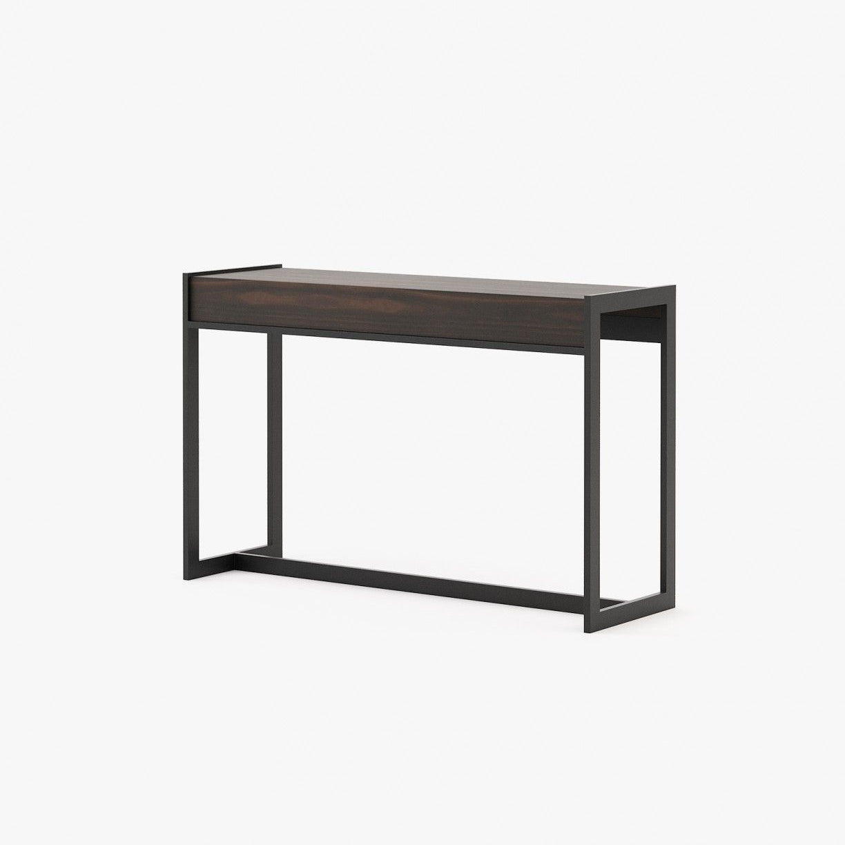 Laskasas ANTHONY Console Table Smoked Eucalyptus Veneer Matte - Araco Interiors
