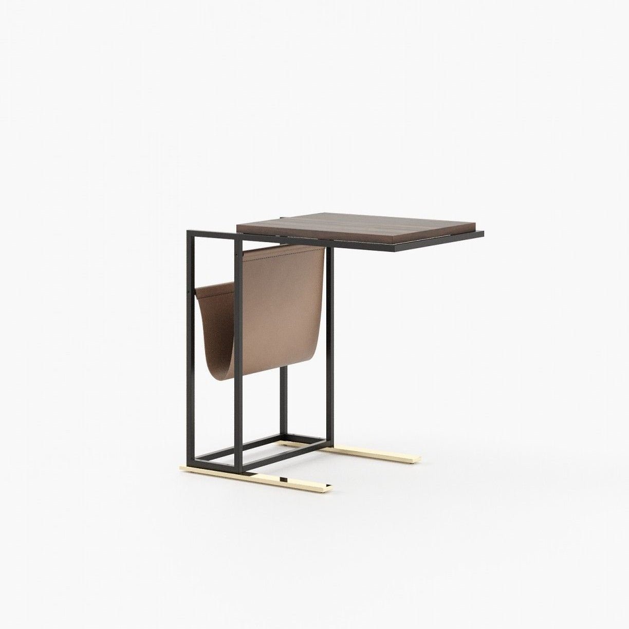 Laskasas ARY Nest & Side Table Smoked Eucalyptus Veneer Matte - Araco Interiors