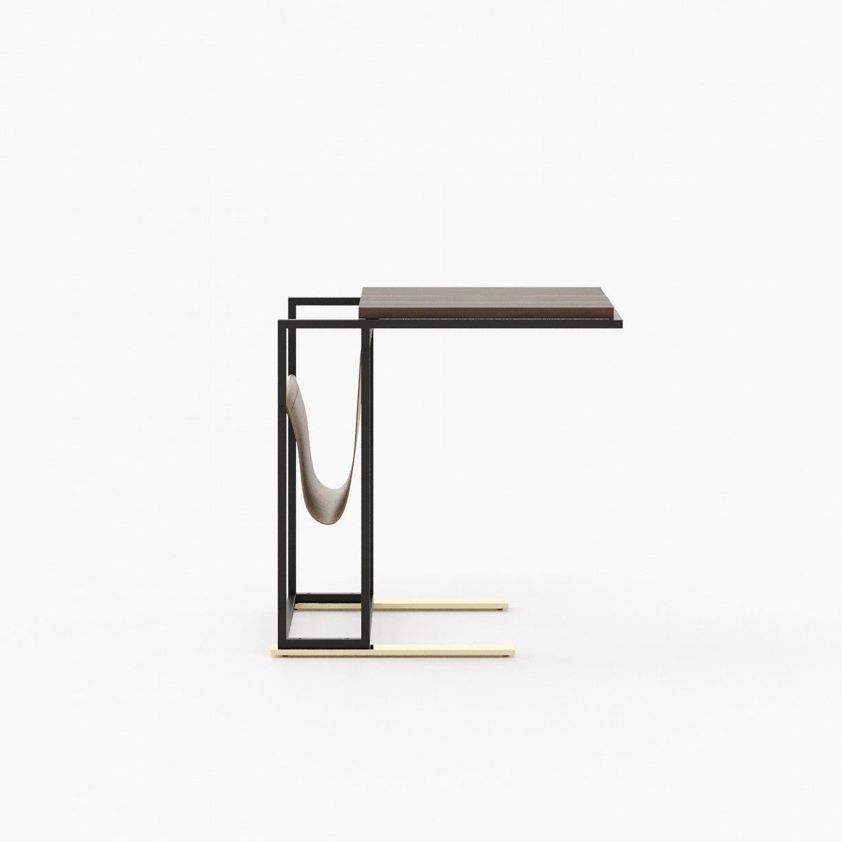 Laskasas ARY Nest & Side Table Smoked Eucalyptus Veneer Matte - Araco Interiors