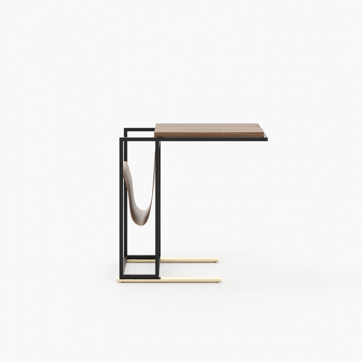 Laskasas ARY Nest & Side Table Walnut Veneer Matte - Araco Interiors
