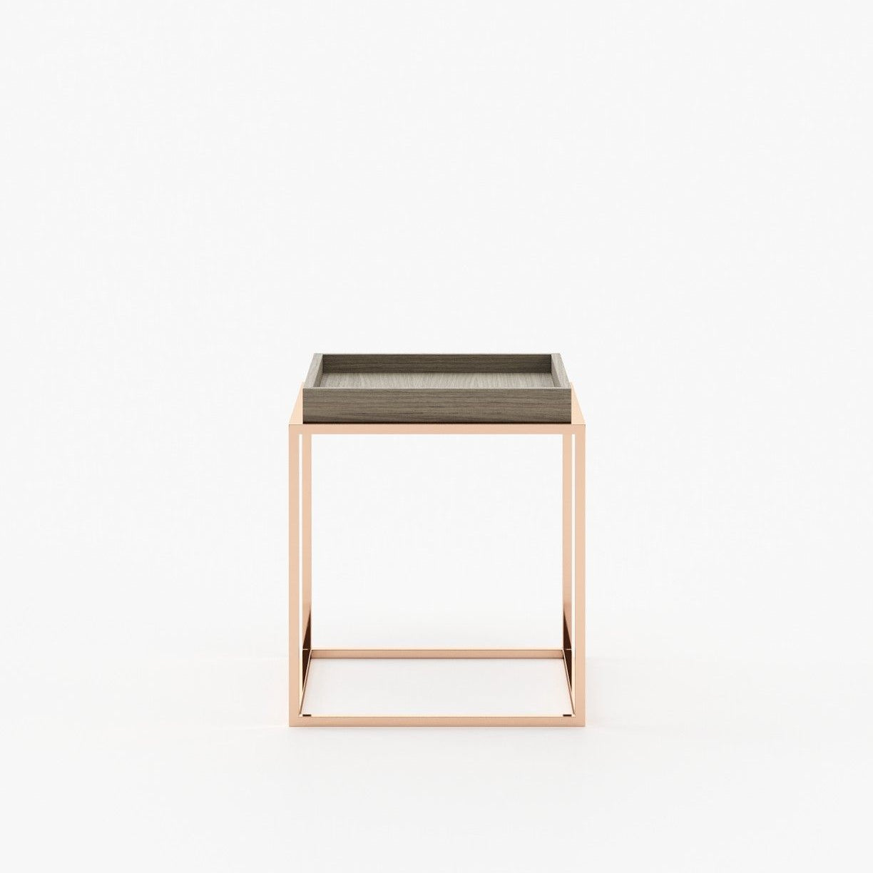 Laskasas AURA Nest & Side Table Aged Oak Veneer Matte - Araco Interiors