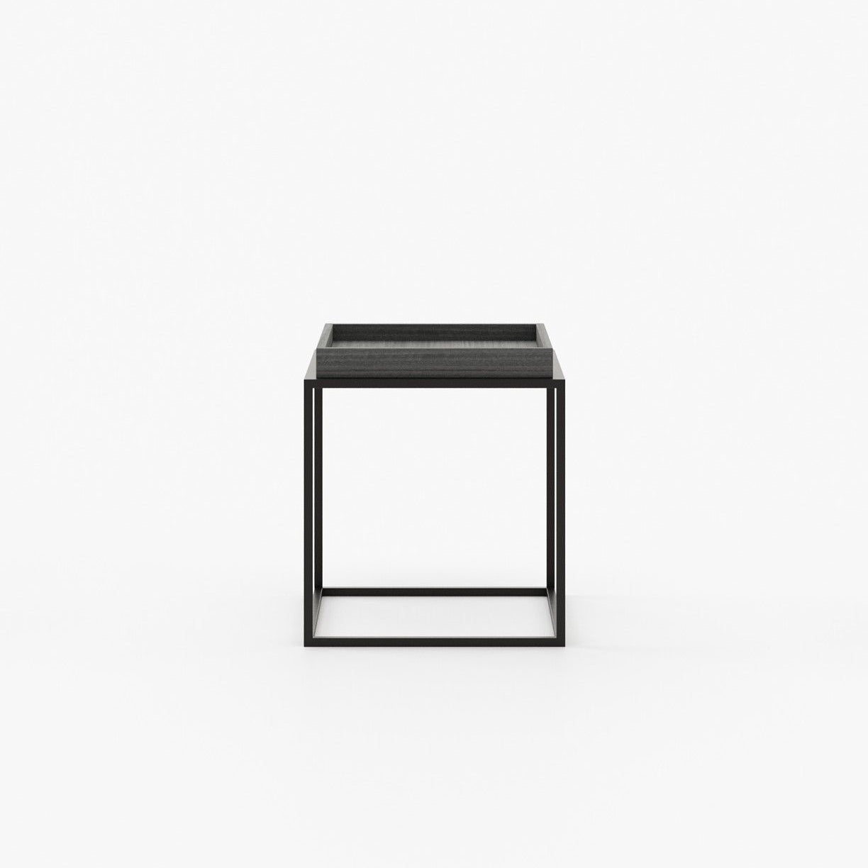 Laskasas AURA Nest & Side Table Grey Eucalyptus Veneer Matte - Araco Interiors