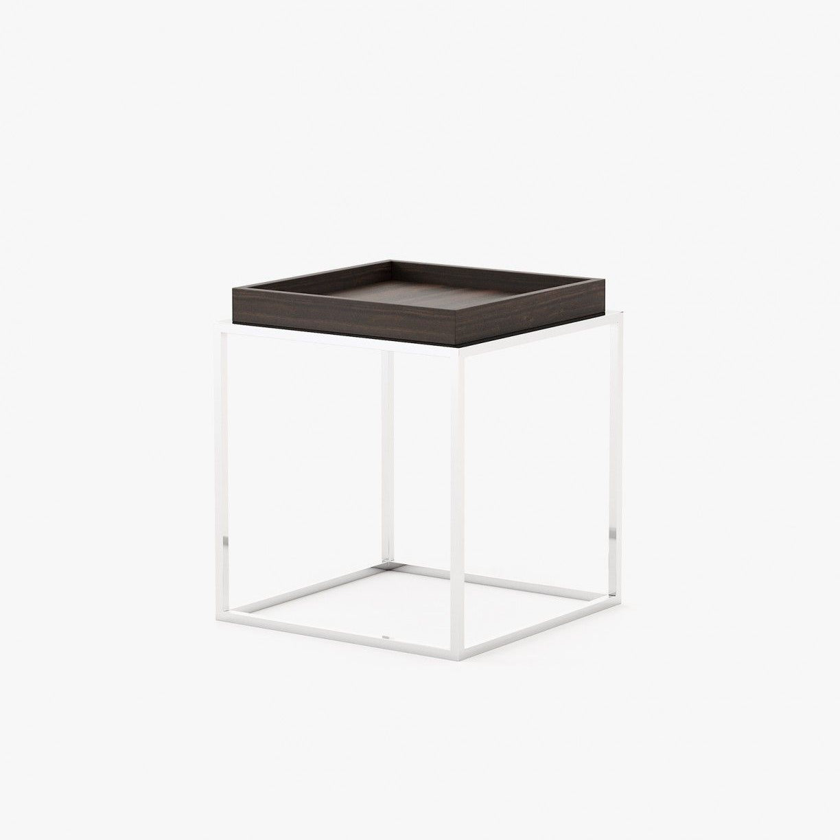 Laskasas AURA Nest & Side Table Smoked Eucalyptus Veneer Matte - Araco Interiors