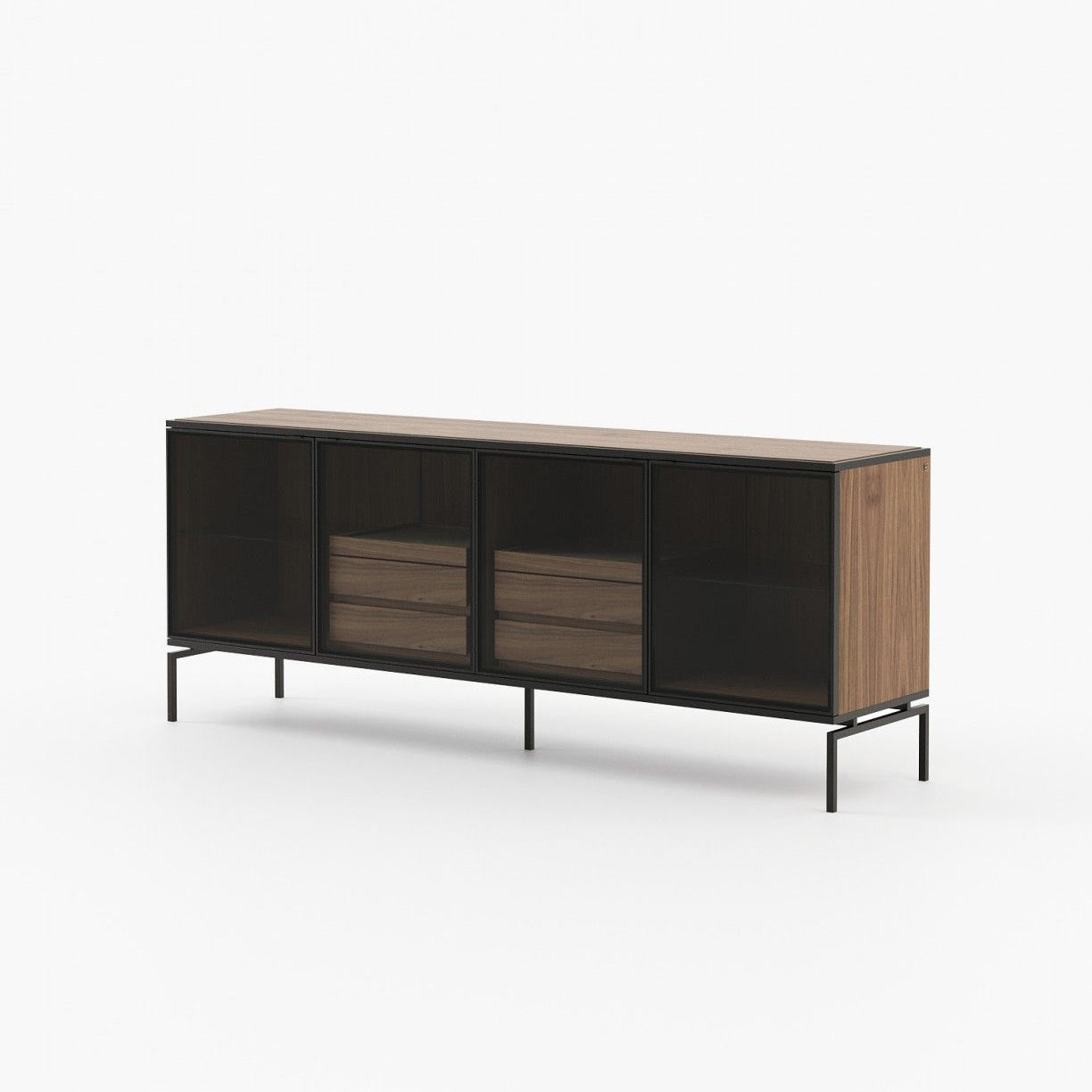 Laskasas AUSTEN Sideboard Walnut Veneer Matte - Araco Interiors
