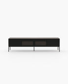 Laskasas AUSTEN with drawers Media Unit Smoked Eucalyptus Veneer Matte - Araco Interiors