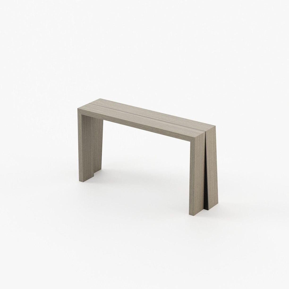 Laskasas AVIGNON Console Table Aged Oak Veneer Matte - Araco Interiors