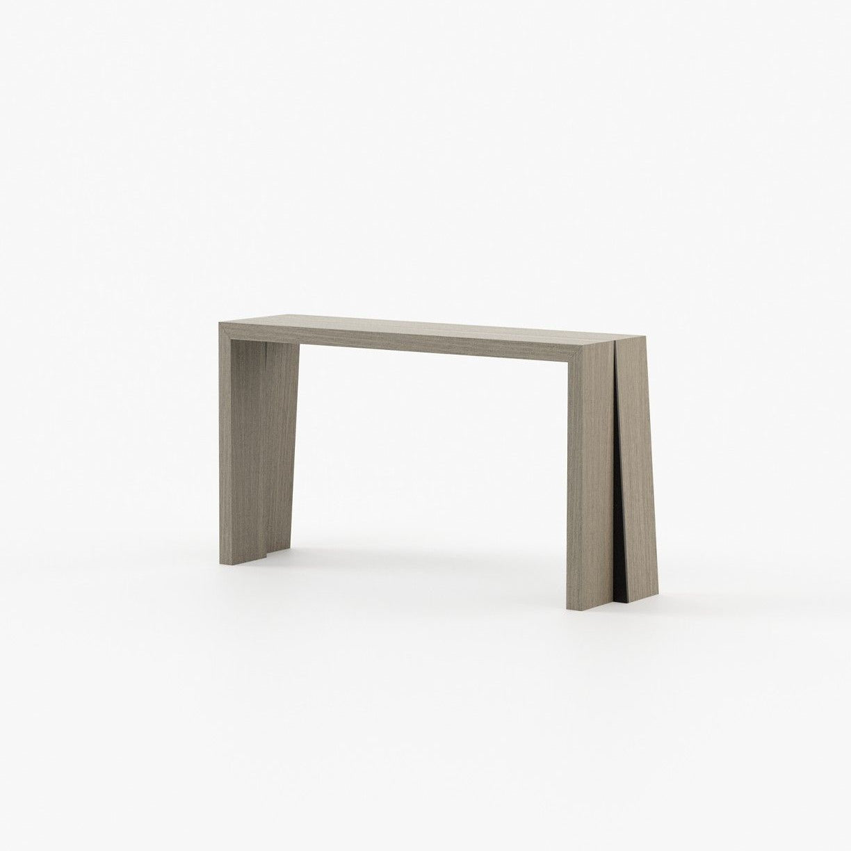 Laskasas AVIGNON Console Table Aged Oak Veneer Matte - Araco Interiors