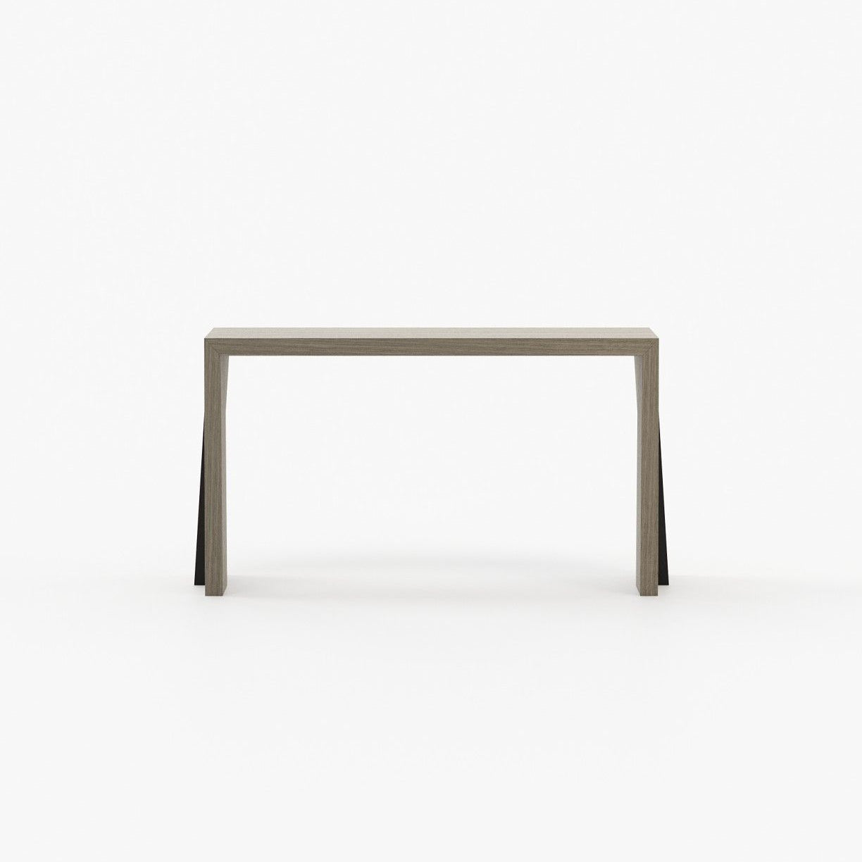 Laskasas AVIGNON Console Table Aged Oak Veneer Matte - Araco Interiors