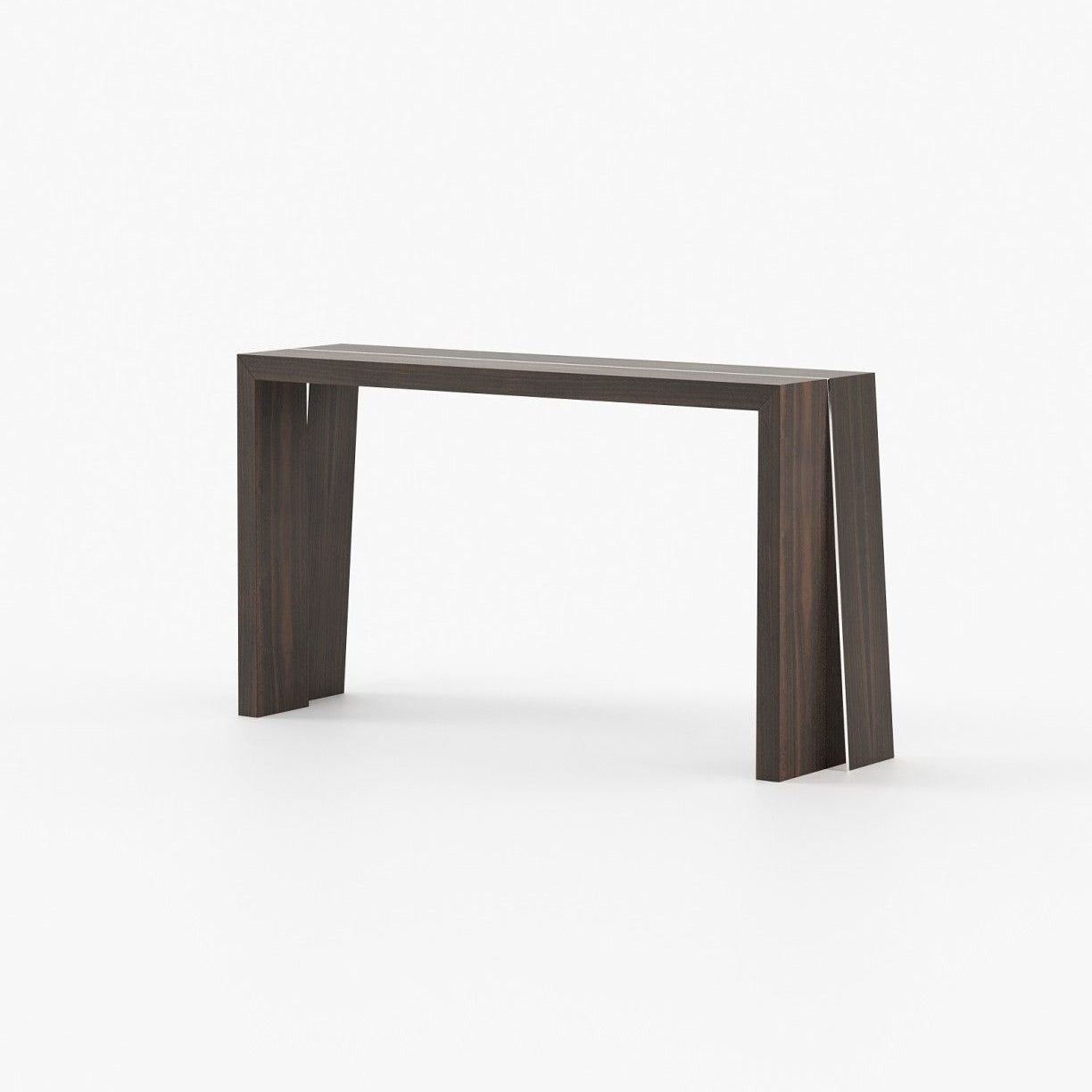 Laskasas AVIGNON Console Table Smoked Eucalyptus Veneer Matte - Araco Interiors