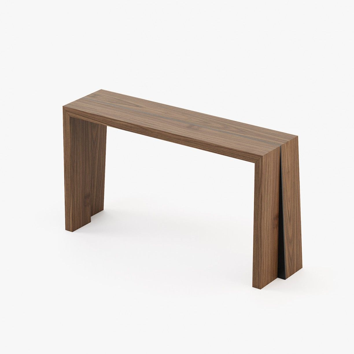 Laskasas AVIGNON Console Table Walnut Veneer Matte - Araco Interiors