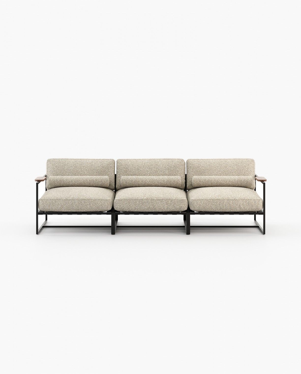 Laskasas BADI right module Outdoor Andapa Sand - Araco Interiors