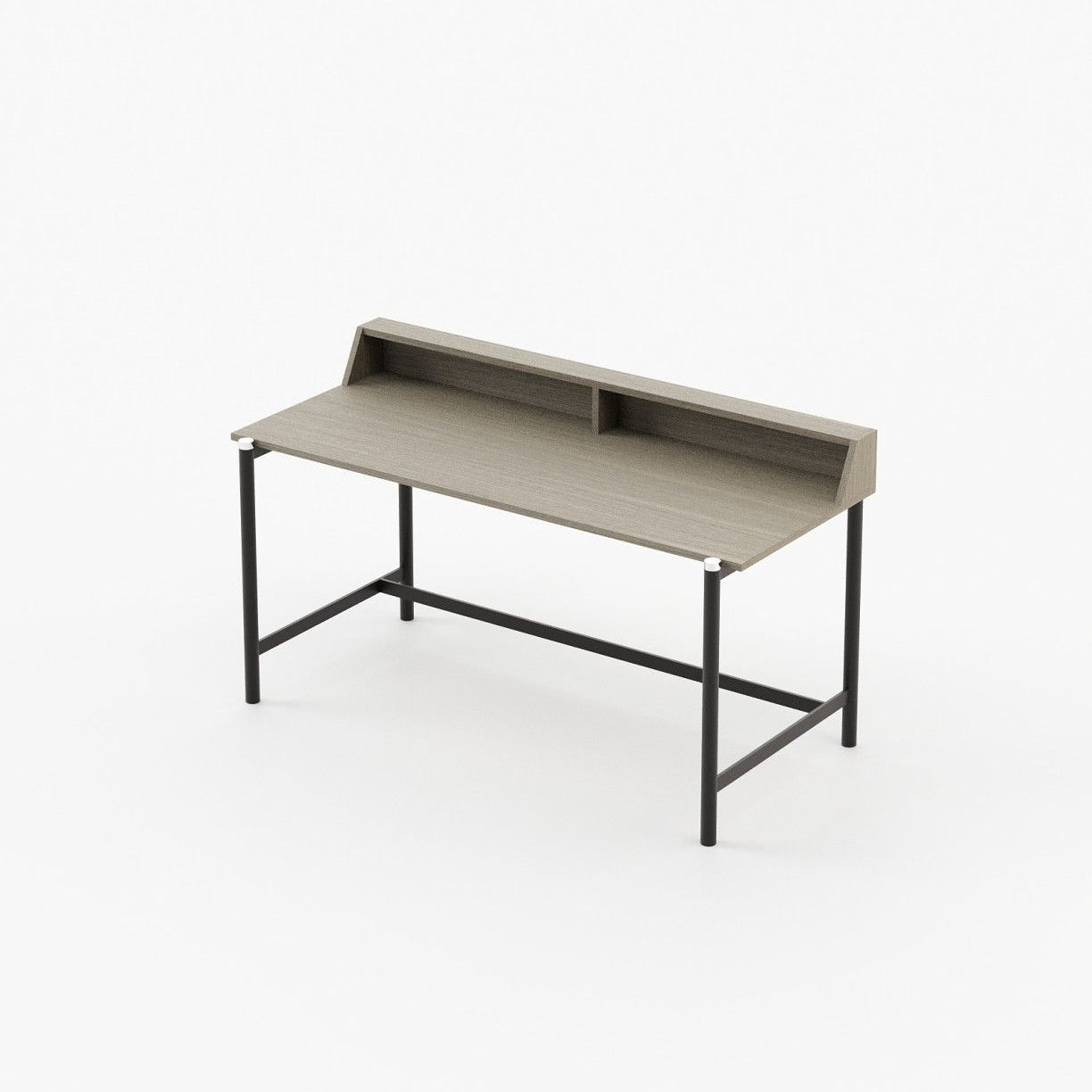 Laskasas BELGRADO Desk Aged Oak Veneer Matte - Araco Interiors