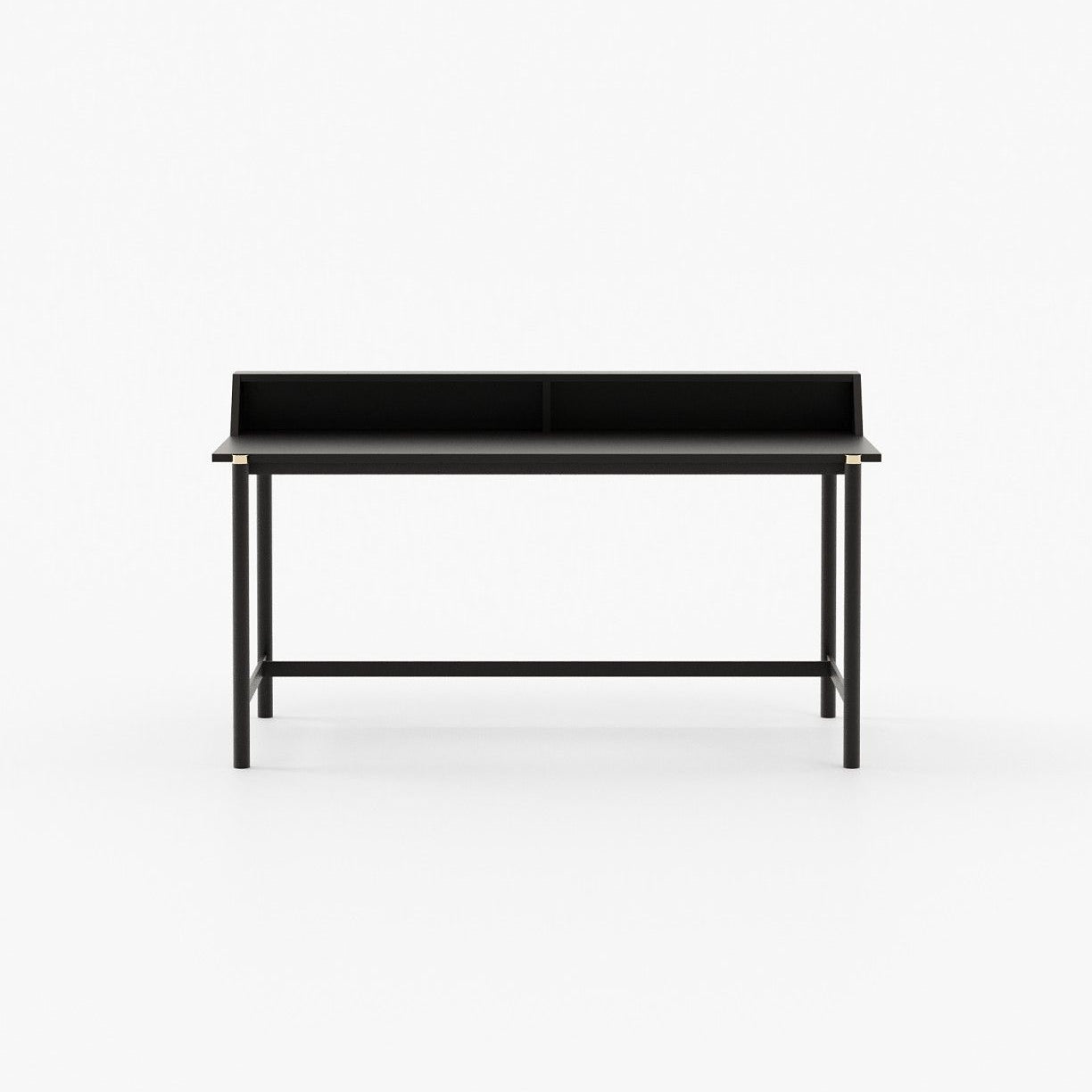 Laskasas BELGRADO Desk Black Ash Veneer Matte - Araco Interiors