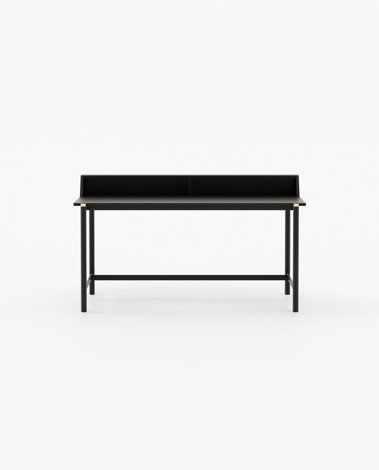 Laskasas BELGRADO Desk Black Ash Veneer Matte - Araco Interiors