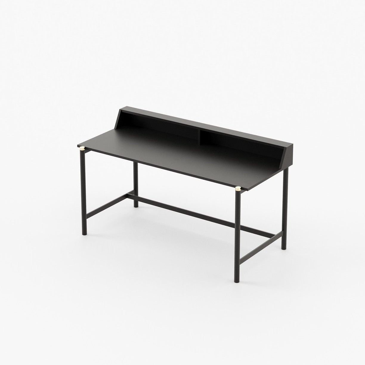 Laskasas BELGRADO Desk Black Ash Veneer Matte - Araco Interiors