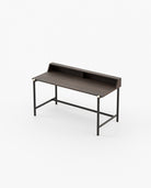 Laskasas BELGRADO Desk Smoked Eucalyptus Veneer Matte - Araco Interiors