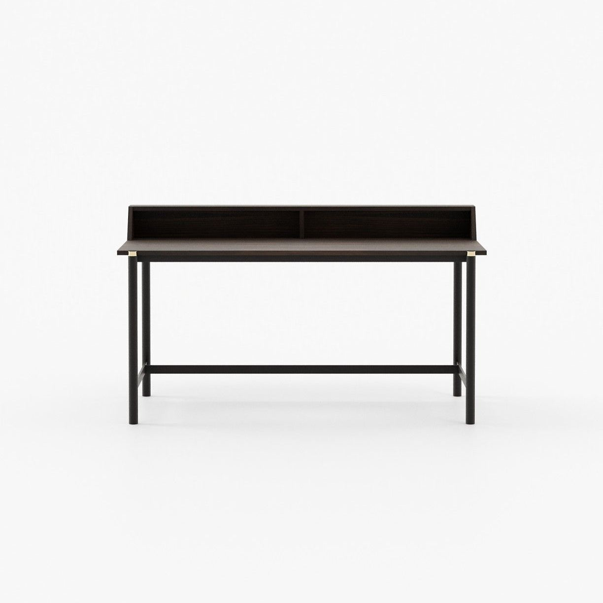 Laskasas BELGRADO Desk Smoked Eucalyptus Veneer Matte - Araco Interiors