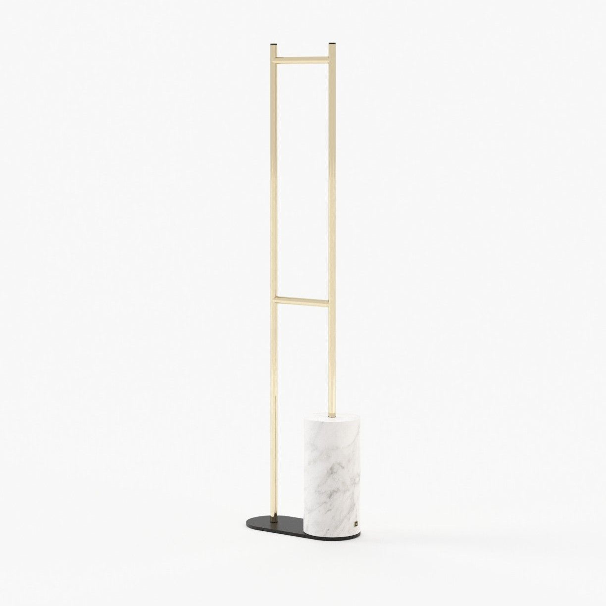 Laskasas BEN Coat & Umbrella Stand Carrara Marble - Araco Interiors