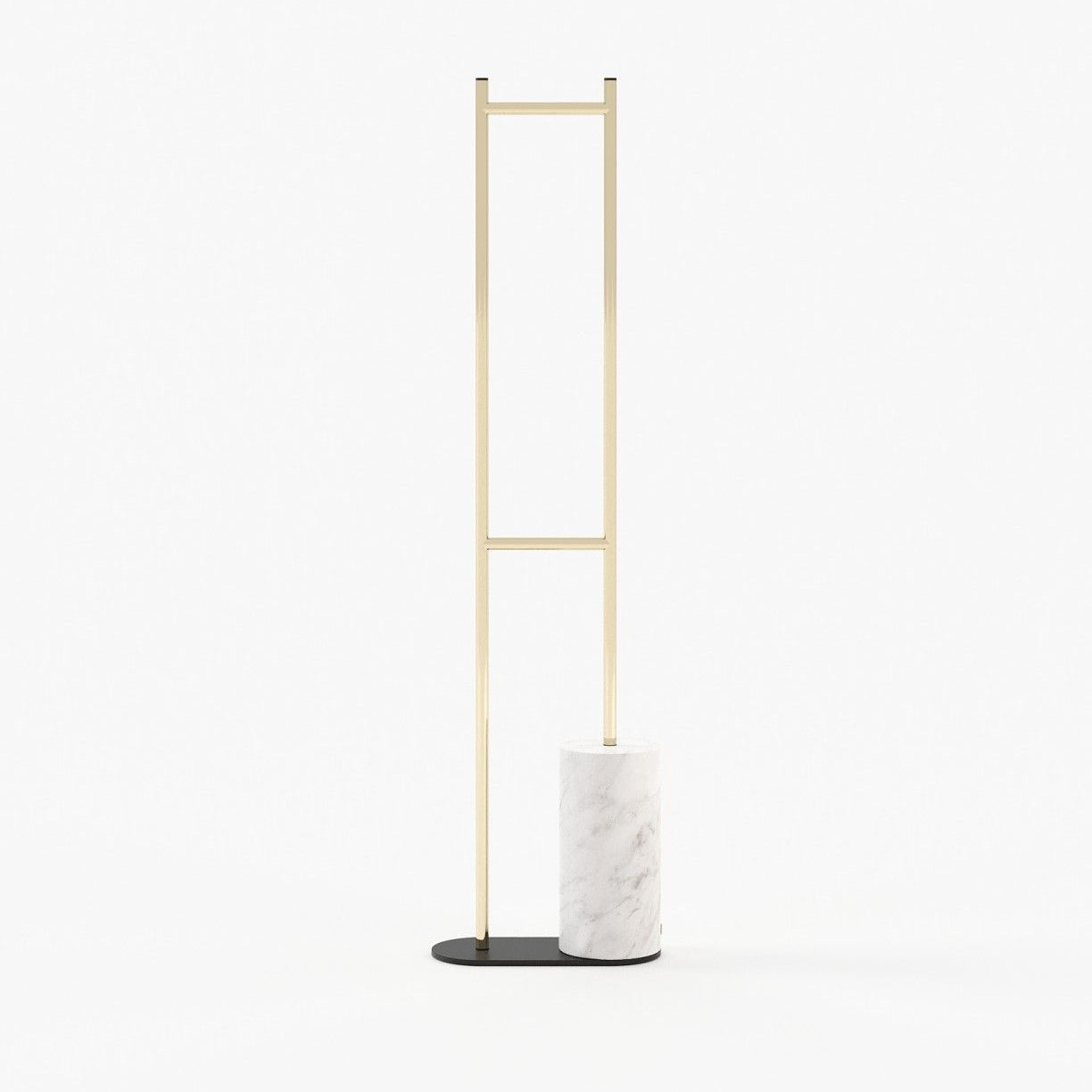 Laskasas BEN Coat & Umbrella Stand Carrara Marble - Araco Interiors