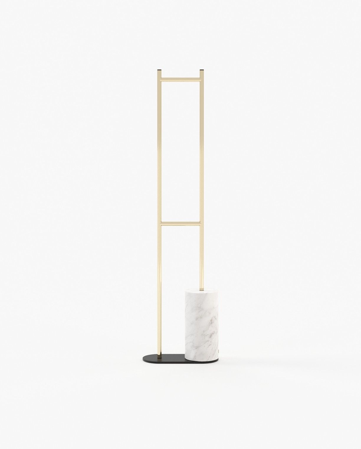 Laskasas BEN Coat & Umbrella Stand Carrara Marble - Araco Interiors