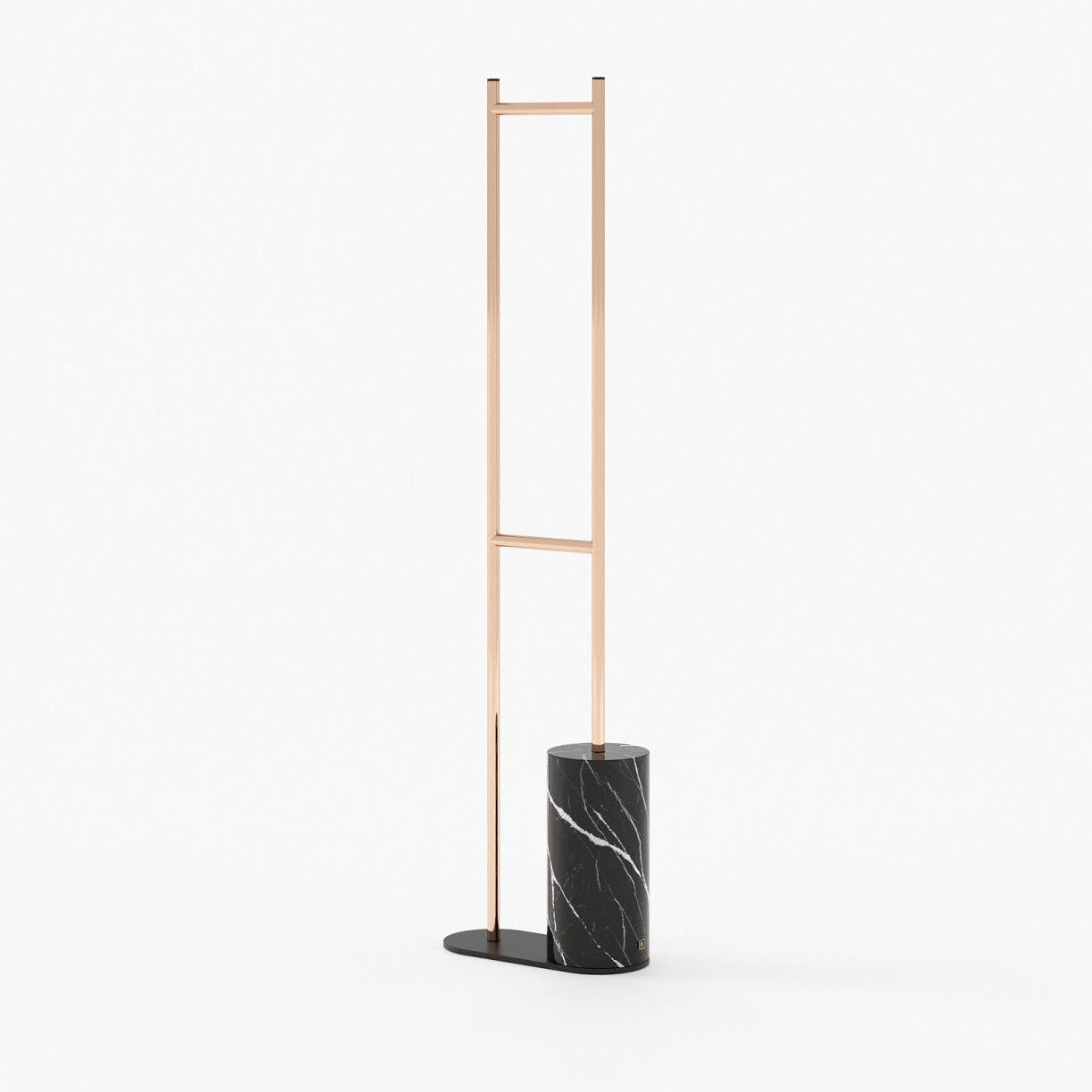 Laskasas BEN Coat & Umbrella Stand Nero Marquina Polished Marble - Araco Interiors