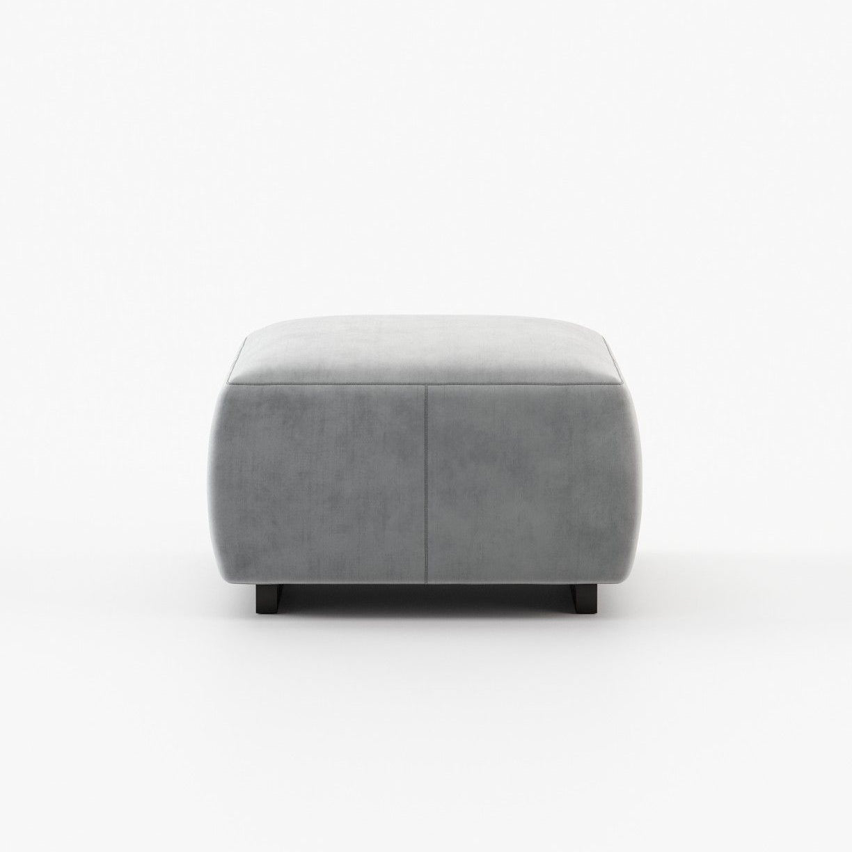 Laskasas BENNER Footstool & Pouf Vienna Light Grey - Araco Interiors