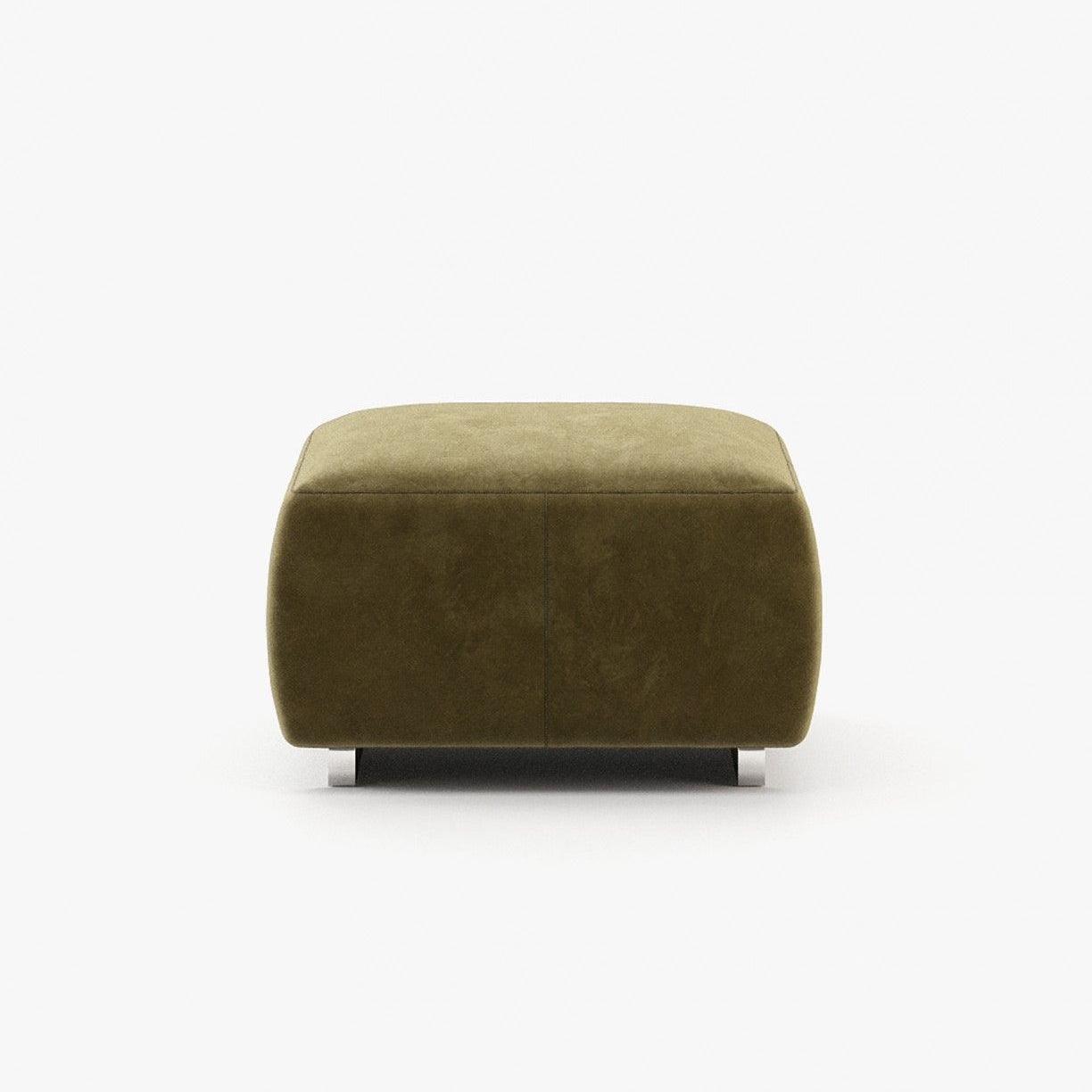 Laskasas BENNER Footstool & Pouf Vienna Mud - Araco Interiors
