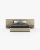 Laskasas BONNIE Bed & Headboard Vienna Cream - Araco Interiors