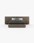 Laskasas BONNIE Bed & Headboard Vienna Khaki - Araco Interiors