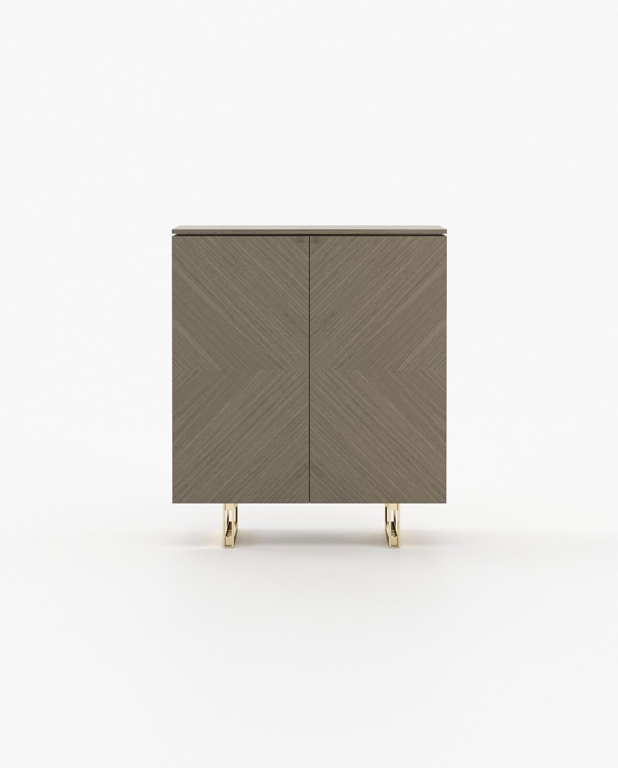 Laskasas BORIS Bar Cabinet Starbust Aged Oak Matte - Araco Interiors