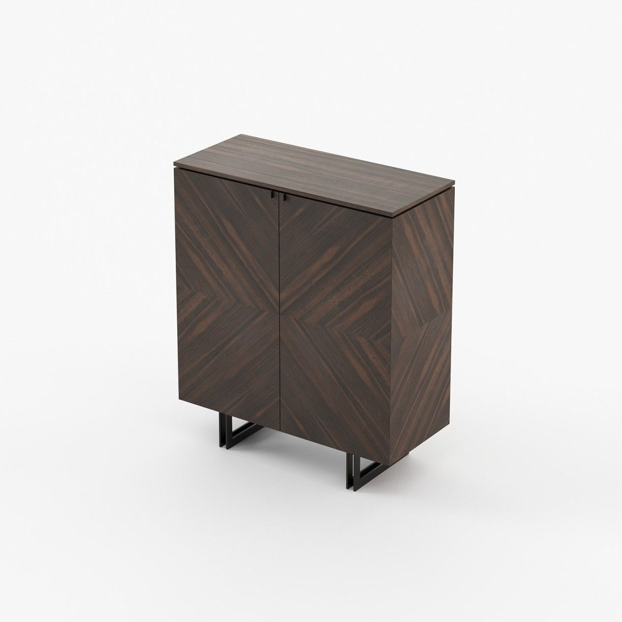 Laskasas BORIS Bar Cabinet Starbust Smoked Eucalyptus Matte - Araco Interiors