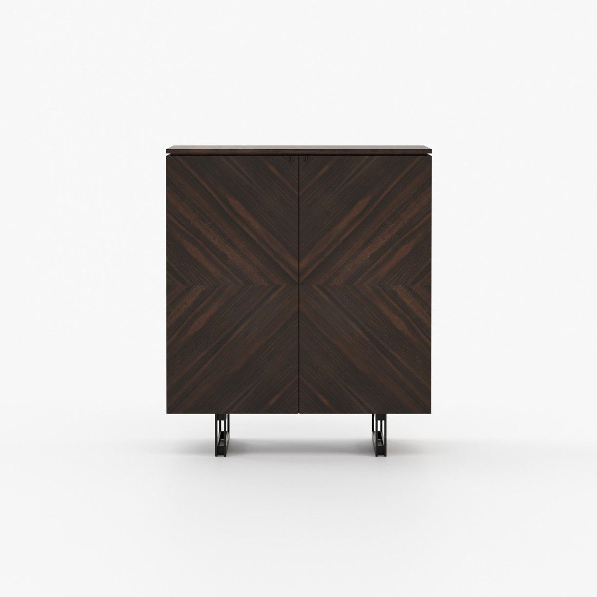 Laskasas BORIS Bar Cabinet Starbust Smoked Eucalyptus Matte - Araco Interiors