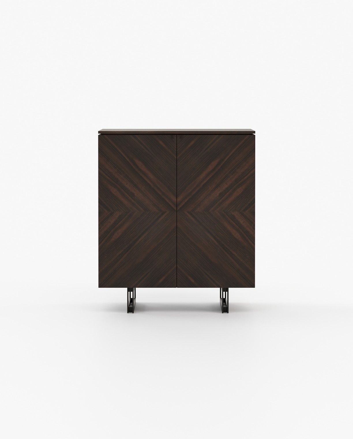 Laskasas BORIS Bar Cabinet Starbust Smoked Eucalyptus Matte - Araco Interiors