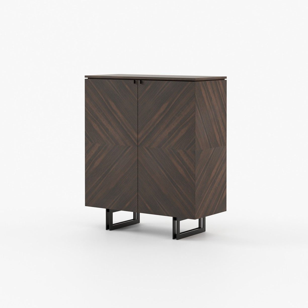 Laskasas BORIS Bar Cabinet Starbust Smoked Eucalyptus Matte - Araco Interiors