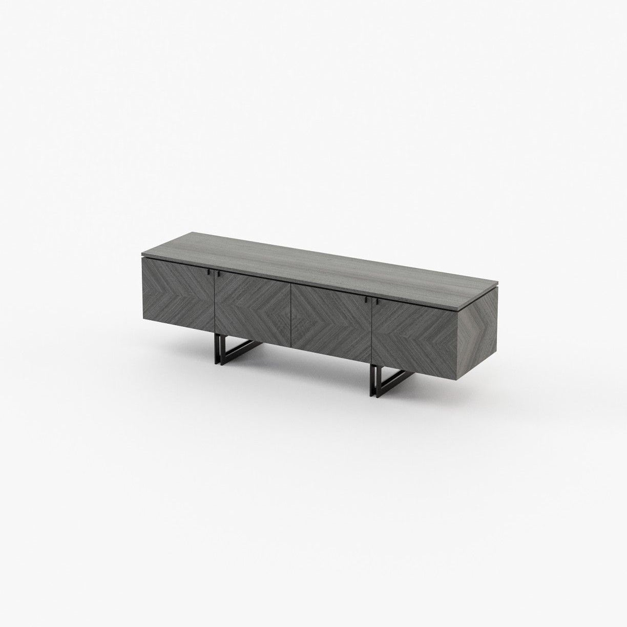 Laskasas BORIS Media Unit Starbust Grey Eucalyptus Matte - Araco Interiors