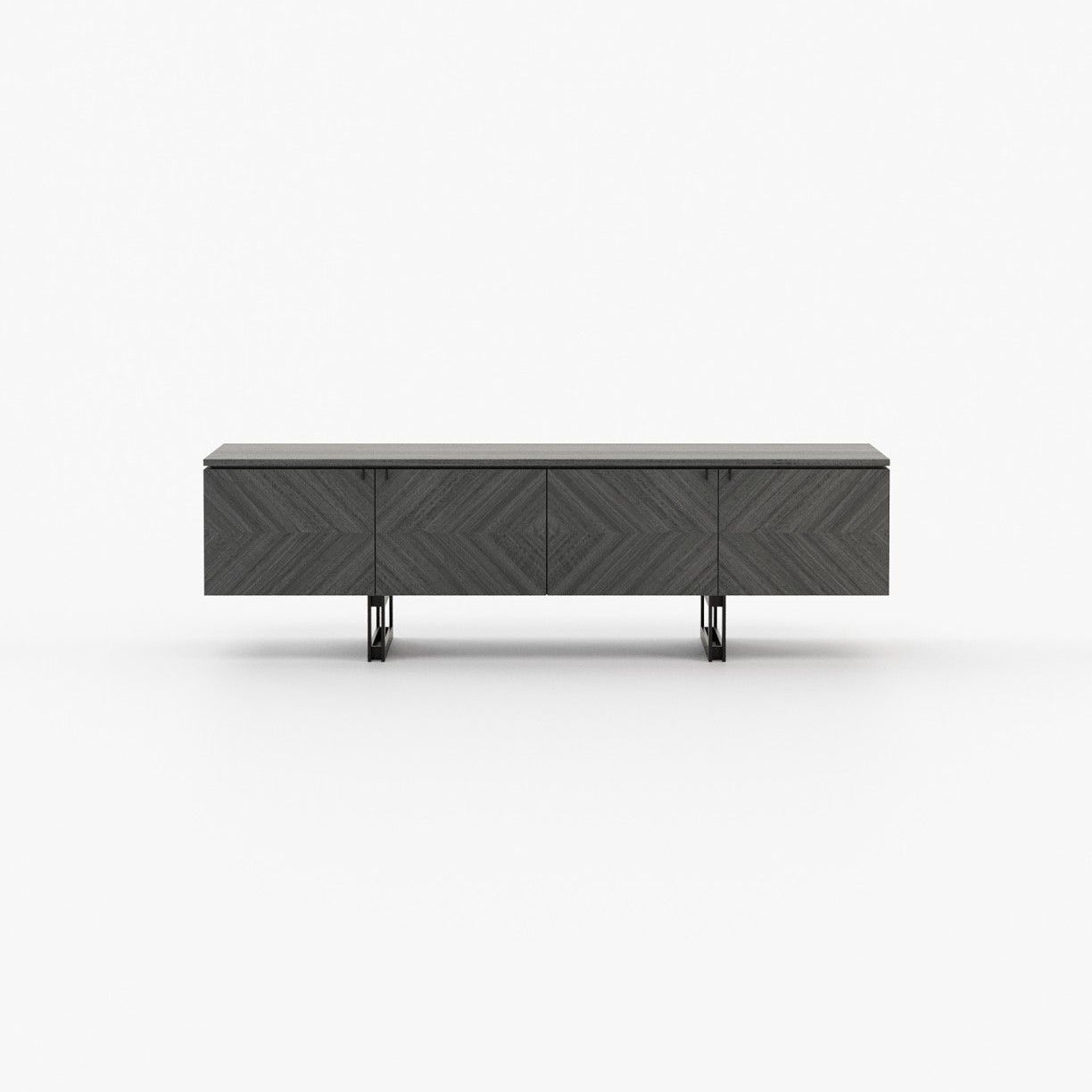 Laskasas BORIS Media Unit Starbust Grey Eucalyptus Matte - Araco Interiors